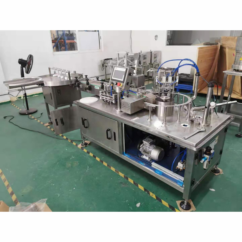 Online Exporter Manual Capping Machine -
 Eye drops filling production line budget – Fineco