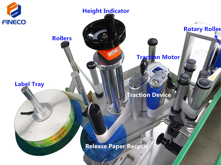 Automatic Rotary Round Bottle Labeling Machine (2)