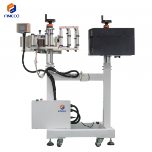 FKP-601 Labeling Machine With Cache Printing Label