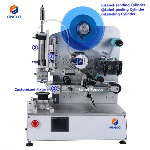 FK618 Semi Automatic High Precision Plane Labeling Machine