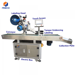 FK815 Automatic Side Corner Sealing Label Labeling Machine