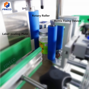 FK605 Desktop Round/Taper Bottle Positioning Labeller