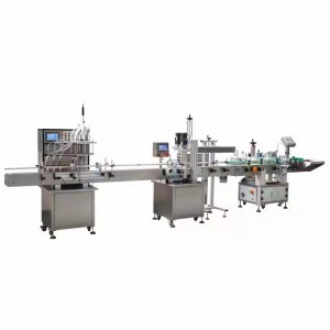 Personlized Products Wine Bottle Filler Machine -
 6 nozzle liquid filling capping labeling machine – Fineco