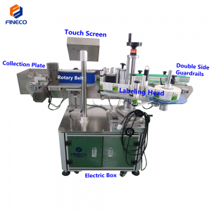 FK803 Automatic Rotary Round Bottle Labeling Machine