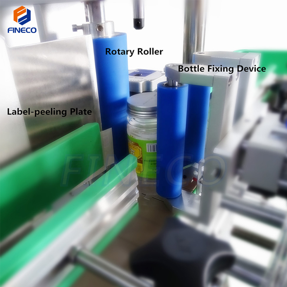 plastic round bottle labeling machine