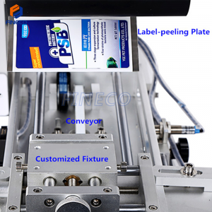 FK617 Semi automatic Plane Rolling Labeling Machine