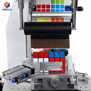 FK617 Semi automatic Plane Rolling Labeling Machine